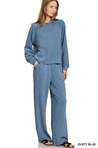 Simply Cozy Set | Dusty Blue