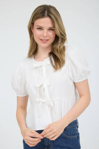 Edgewater Blouse | White