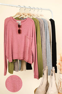 Casual Knit Blouse