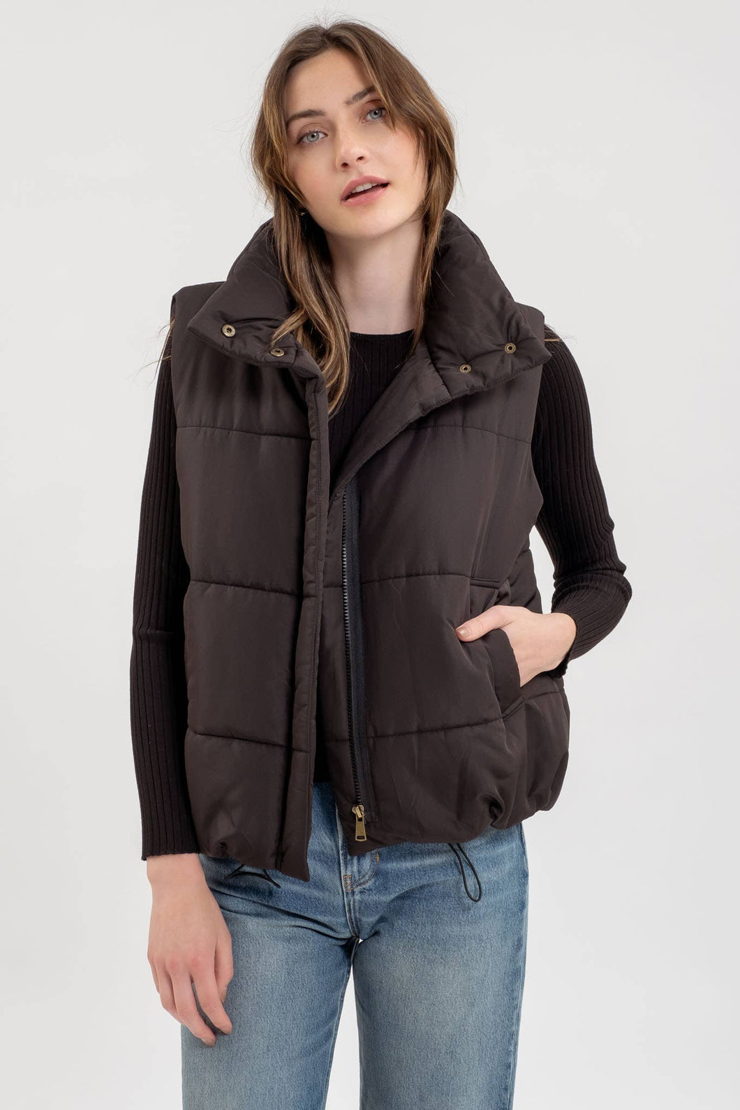 Snuggle Weather Vest | Black