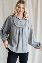 Load image into Gallery viewer, Sage The Day Blouse