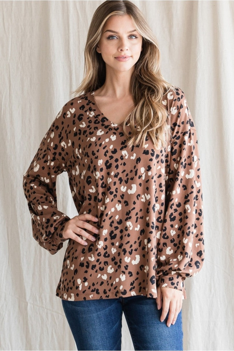 Long Live Leopard Blouse