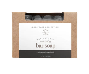 Bar Soap | Cedarwood + Patchouli