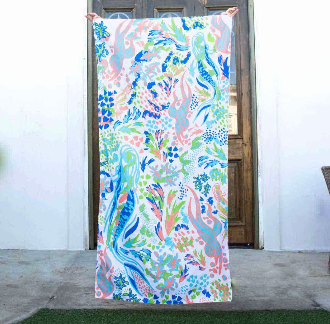 Down Under Beach Towel