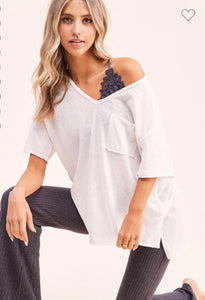 Where I Belong Top | White