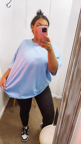 Perfectly Oversized Tee | Spring Blue
