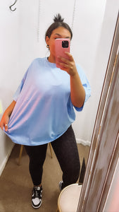 Perfectly Oversized Tee | Spring Blue