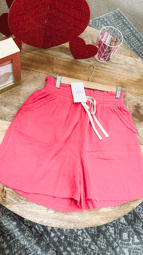 Cozy Shorts | Pink